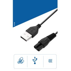5V to 4.3V USB Shaver Charger Cable / Power Cord for Philips Shaver 5V to 4.3V USB Shaver Charger Cable / Power Cord for Philips Shaver