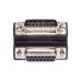 90 degree Right Angle DB15 / D-Sub / DSUB / D-Subminiature 15 PIN female to male Converter / Adapter 90 degree Right Angle DB15 / D-Sub / DSUB / D-Subminiature 15 PIN female to male Converter / Adapter