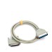 D-Sub 25 Pin DB25 to 36 Pin CN36 Parallel Printer Data Cable (MALE TO FEMALE) D-Sub 25 Pin DB25 to 36 Pin CN36 Parallel Printer Data Cable (MALE TO FEMALE)