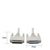 Straight Through D-Sub 25 Pin DB25 RS530 Serial Extension Cable - Male to Female Cable Straight Through D-Sub 25 Pin DB25 RS530 Serial Extension Cable - Male to Female Cable
