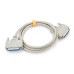 Straight Through D-Sub 25 Pin DB25 RS530 Serial Extension Cable - Male to Female Cable Straight Through D-Sub 25 Pin DB25 RS530 Serial Extension Cable - Male to Female Cable