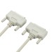 Straight Through D-Sub 25 Pin DB25 RS-530 Serial Extension Cable - Male to Male Cable Straight Through D-Sub 25 Pin DB25 RS-530 Serial Extension Cable - Male to Male Cable