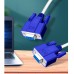 Null Modem / Cross-Over D-Sub 9 Pin DB9 RS232 Serial Extension Cable - Male to Male Cable Null Modem / Cross-Over D-Sub 9 Pin DB9 RS232 Serial Extension Cable - Male to Male Cable