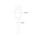 USB Switch Button Extension Cable | DIY 5V 2A max USB Type A male plug with On/Off Switch with 2 open wire Pigtail USB Switch Button Extension Cable | DIY 5V 2A max USB Type A male plug with On/Off Switch with 2 open wire Pigtail