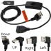 USB Power Switch Extension Cable | DIY 5V 2A Max USB Type A male to female with On/Off Control Switch USB Power Switch Extension Cable | DIY 5V 2A Max USB Type A male to female with On/Off Control Switch