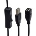 Super Short USB Power Switch Extension Cable | DIY 5V 2A Max USB Type A male to USB Type A Female with On/Off Control Switch Super Short USB Power Switch Extension Cable | DIY 5V 2A Max USB Type A male to USB Type A Female with On/Off Control Switch