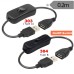 Super Short USB Power Switch Extension Cable | DIY 5V 2A Max USB Type A male to USB Type A Female with On/Off Control Switch Super Short USB Power Switch Extension Cable | DIY 5V 2A Max USB Type A male to USB Type A Female with On/Off Control Switch