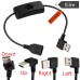 Short USB Power Switch Extension Cable | DIY 5V 2A Max USB Type A male to female with On/Off Control Switch Short USB Power Switch Extension Cable | DIY 5V 2A Max USB Type A male to female with On/Off Control Switch