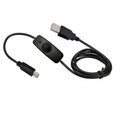 USB-C Power Switch Extension Cable | DIY 5V 2A Max USB Type A male to Type C male with On/Off Control Switch / Sync Blocker USB-C Power Switch Extension Cable | DIY 5V 2A Max USB Type A male to Type C male with On/Off Control Switch / Sync Blocker
