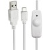 USB-C Power Switch Extension Cable | DIY 5V 2A Max USB Type A male to Type C male with On/Off Control Switch / Sync Blocker USB-C Power Switch Extension Cable | DIY 5V 2A Max USB Type A male to Type C male with On/Off Control Switch / Sync Blocker