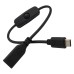 Short USB-C Power Switch Extension Cable | DIY 5V 2A Max USB Type C male to female with On/Off Control Switch / Sync Blocker Short USB-C Power Switch Extension Cable | DIY 5V 2A Max USB Type C male to female with On/Off Control Switch / Sync Blocker