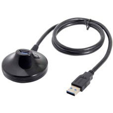 Single Port SuperSpeed USB 3.0 Extension - USB Male to Female Single Port Desktop HUB Single Port SuperSpeed USB 3.0 Extension - USB Male to Female Single Port Desktop HUB