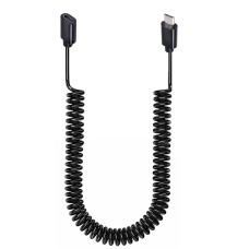 Spring Retractable Coil USB 2.0 Micro Male to Micro Female Cable Spring Retractable Coil USB 2.0 Micro Male to Micro Female Cable