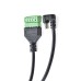 Back-Angle USB-C Plug to 5 Pin / Way Terminal Block, Pluggable Type Adaptor Cable Back-Angle USB-C Plug to 5 Pin / Way Terminal Block, Pluggable Type Adaptor Cable