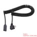 Spring Retractable Coil Gaming Keyboard / Mouse USB Micro to USB-C Data / Charge Extension Cable Spring Retractable Coil Gaming Keyboard / Mouse USB Micro to USB-C Data / Charge Extension Cable
