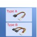 SATA to 4 Pin Power Cable Adapter (SATA 15 Pin Female to Molex LP4 Female Power Cable) SATA to 4 Pin Power Cable Adapter (SATA 15 Pin Female to Molex LP4 Female Power Cable)