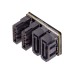 Dual SATA 7Pin Female to 7Pin Male Adapter Dual SATA 7Pin Female to 7Pin Male Adapter