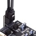Vertical 90 Degree Angled Dual SATA 7Pin Female to 7Pin Male Adapter Vertical 90 Degree Angled Dual SATA 7Pin Female to 7Pin Male Adapter