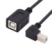 USB 2.0 Type B male to female Cable for Extending the Printer USB Port out USB 2.0 Type B male to female Cable for Extending the Printer USB Port out