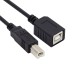 USB 2.0 Type B male to female Cable for Extending the Printer USB Port out USB 2.0 Type B male to female Cable for Extending the Printer USB Port out