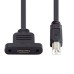 Panel Mount USB 3.0 Micro Female to USB Type B / USB Micro / USB Mini Extension Cable Panel Mount USB 3.0 Micro Female to USB Type B / USB Micro / USB Mini Extension Cable