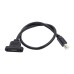 Panel Mount USB 3.0 Micro Female to USB Type B / USB Micro / USB Mini Extension Cable Panel Mount USB 3.0 Micro Female to USB Type B / USB Micro / USB Mini Extension Cable