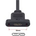 Panel Mount USB 3.0 Micro Female to USB Type B / USB Micro / USB Mini Extension Cable Panel Mount USB 3.0 Micro Female to USB Type B / USB Micro / USB Mini Extension Cable