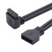 90 Degree Right Angle USB 3.0 20Pin to 19pin Head Cable for Motherboard Extension 90 Degree Right Angle USB 3.0 20Pin to 19pin Head Cable for Motherboard Extension