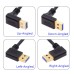 Short 180 degree Right Angle / Back-Angled USB-C to USB-A male extension cable Short 180 degree Right Angle / Back-Angled USB-C to USB-A male extension cable