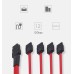 Mini SAS 36Pin SFF 8087 Host / Controller to 7 Pin SATA Target / Backplane Cable without Latch Mini SAS 36Pin SFF 8087 Host / Controller to 7 Pin SATA Target / Backplane Cable without Latch