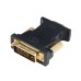DVI-D (24+1) male to 15Pin VGA Female Adapter