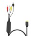 HDMI to RCA Composite Adapter with USB Power-up cable HDMI to RCA Composite Adapter with USB Power-up cable