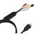 HDMI to RCA Composite Adapter with USB Power-up cable HDMI to RCA Composite Adapter with USB Power-up cable