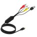HDMI to RCA Composite Adapter with USB Power-up cable HDMI to RCA Composite Adapter with USB Power-up cable