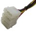 Mini SAS 36Pin SFF-8087 to 4X SFF-8482 Connectors with SATA for Power Mini SAS 36Pin SFF-8087 to 4X SFF-8482 Connectors with SATA for Power