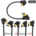 90 Degree Angled USB 3.0 Male to 90 Degree Angled USB-C Male Extension Cable 90 Degree Angled USB 3.0 Male to 90 Degree Angled USB-C Male Extension Cable