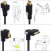 USB Type C 3.1 to Screw Locking Panel Mount USB Type C 3.1 Extension Cable USB Type C 3.1 to Screw Locking Panel Mount USB Type C 3.1 Extension Cable