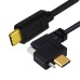 USB Type C 3.1 to Screw Locking Panel Mount USB Type C 3.1 Extension Cable USB Type C 3.1 to Screw Locking Panel Mount USB Type C 3.1 Extension Cable