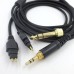 Replacement Microphone Cable Compatible for Sennheiser HD650, HD600, HD580, HD660S, Massdrop HD6XX Headphones
