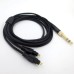 Replacement Microphone Cable Compatible for Sennheiser HD650, HD600, HD580, HD660S, Massdrop HD6XX Headphones