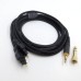 Replacement Microphone Cable Compatible for Sennheiser HD650, HD600, HD580, HD660S, Massdrop HD6XX Headphones