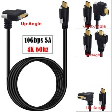 Single Screw Locking / Thumb Lock Panel Mount to Dual Screw Locking Panel Mount USB-C to USB-C, Male to Male Extension Cable Single Screw Locking / Thumb Lock Panel Mount to Dual Screw Locking Panel Mount USB-C to USB-C, Male to Male Extension Cable