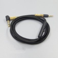 Audio Cable with Mic, Remote Volume Control Compatible for SENNHEISER HD518 HD558 HD598 HD595 HD559 HD569 HD579 HD599 Headsets