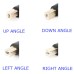 USB Adapter (90 degree Right Angle USB 2.0 Type B male to Female Coupler) USB Adapter (90 degree Right Angle USB 2.0 Type B male to Female Coupler)