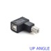 USB Adapter (90 degree Right Angle USB 2.0 Type B male to Female Coupler) USB Adapter (90 degree Right Angle USB 2.0 Type B male to Female Coupler)