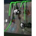 Wired Right Angle USB-C Semi In-Ear Earphones with Sound and Microphone Wired Right Angle USB-C Semi In-Ear Earphones with Sound and Microphone