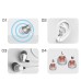 Right Angle 3.5mm Audio in-Ear Short Headphone Compatible for Oculus Quest 2 Meta Quest Pro 