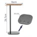 Solid Heavy Base Nature Wood & Alloy Headphone Stand