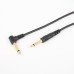 Right Angle Mono 6.35mm 1/4" inch Plug to Straight Plug Guitar / Music Instrument Cable Right Angle Mono 6.35mm 1/4" inch Plug to Straight Plug Guitar / Music Instrument Cable