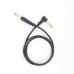 Right Angle Mono 6.35mm 1/4" inch Plug to Straight Plug Guitar / Music Instrument Cable Right Angle Mono 6.35mm 1/4" inch Plug to Straight Plug Guitar / Music Instrument Cable